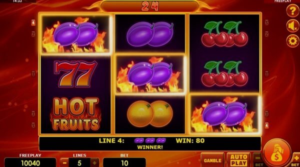 Hot Fruits Deluxe – Demo and Free play