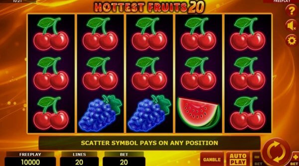 Сравнение игровых автоматов Hottest Fruits 20