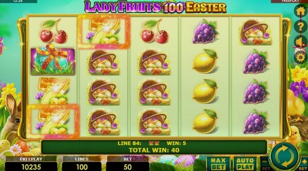 How to Play Lady Fruits 100 Easter