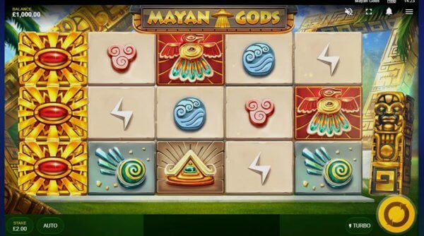 Comparison of slot machines Mayan Gods