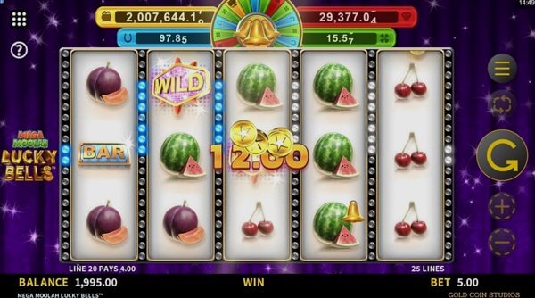 Mega Moolah Lucky Bells Online – плюсы и минусы