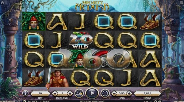 Comparison of slot machines Mighty Medusa