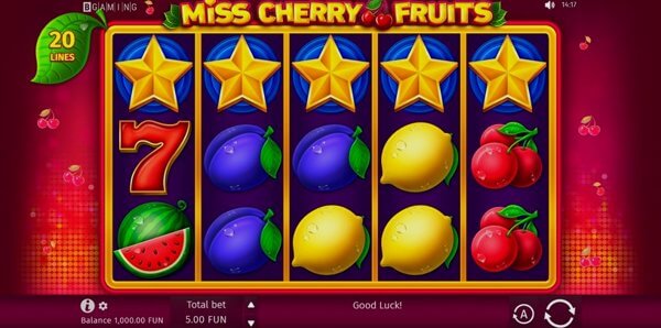 Miss Cherry Fruits on mobile and PC