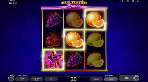 Multistar Fruits – демо и бесплатная игра