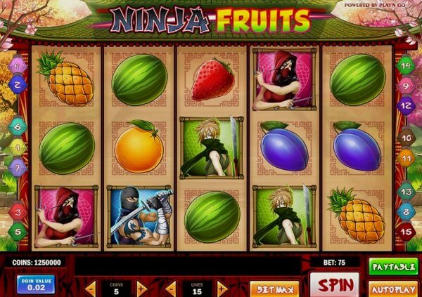 Ninja Fruits – демо и бесплатная игра