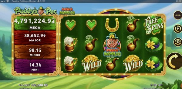 How to Play Paddys Pot Mega Moolah