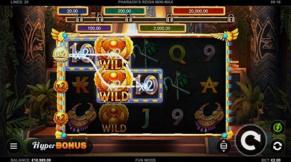 Comparison of slot machines Pharaohs Reign