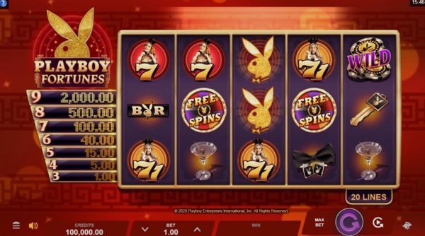 Playboy Fortunes Online – Pro and Cons