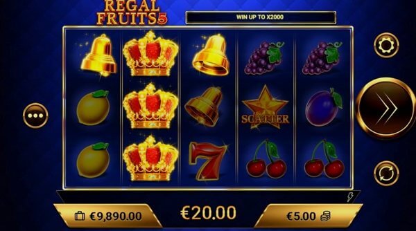 Regal Fruits 5 Online – плюсы и минусы