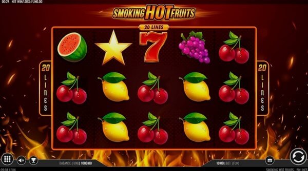 Comparison of slot machines Hot Fruits 20