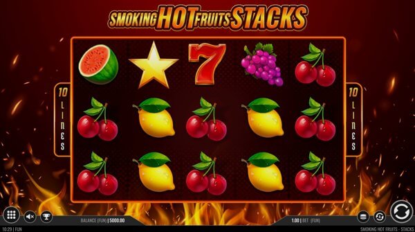 How to Play Smoking Hot Fruits Stacks