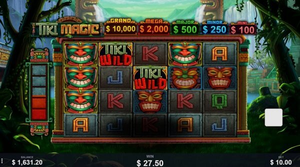 Comparison of slot machines Tiki Magic