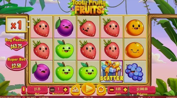 Tooty Fruity Fruits – демо-версия и бесплатная игра