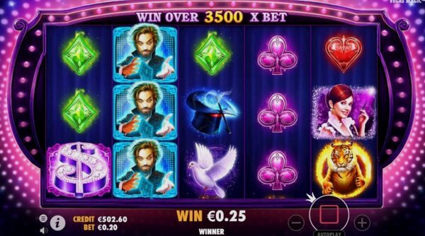 Vegas Magic – Demo and Free play